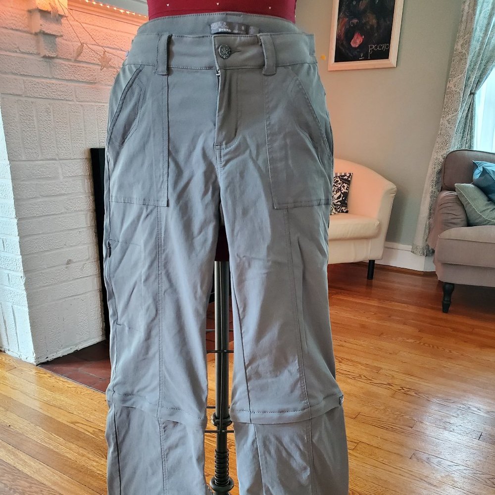 Prana hiking pants zip convert - sz 8